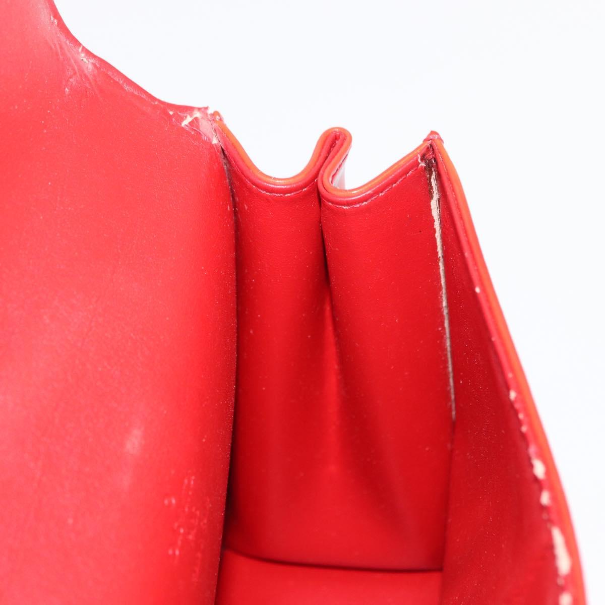LOUIS VUITTON Monogram Vernis Spring Street Hand Bag Red M91135 Auth 163602