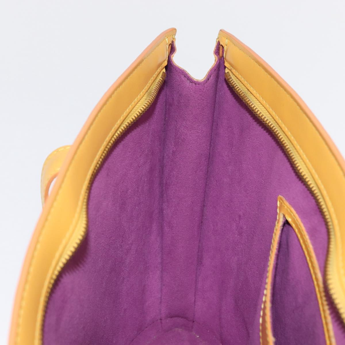 LOUIS VUITTON Epi Saint Jacques Hand Bag Yellow M52279 LV Auth 163604