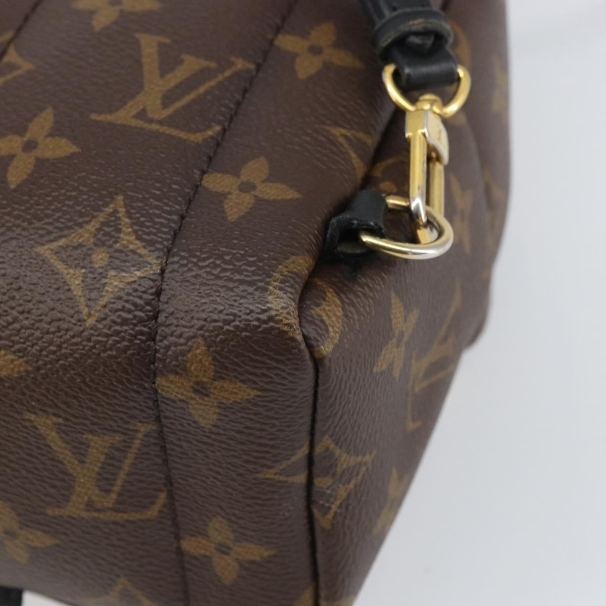 LOUIS VUITTON Monogram Palm Springs MINI Backpack M44873 LV Auth 163606