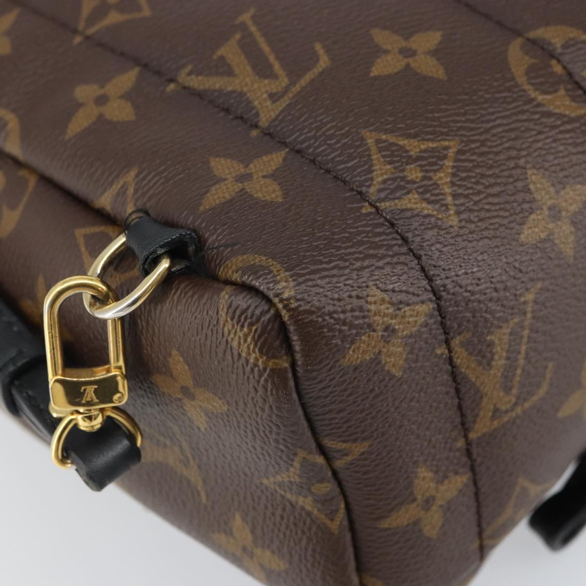 LOUIS VUITTON Monogram Palm Springs MINI Backpack M44873 LV Auth 163606
