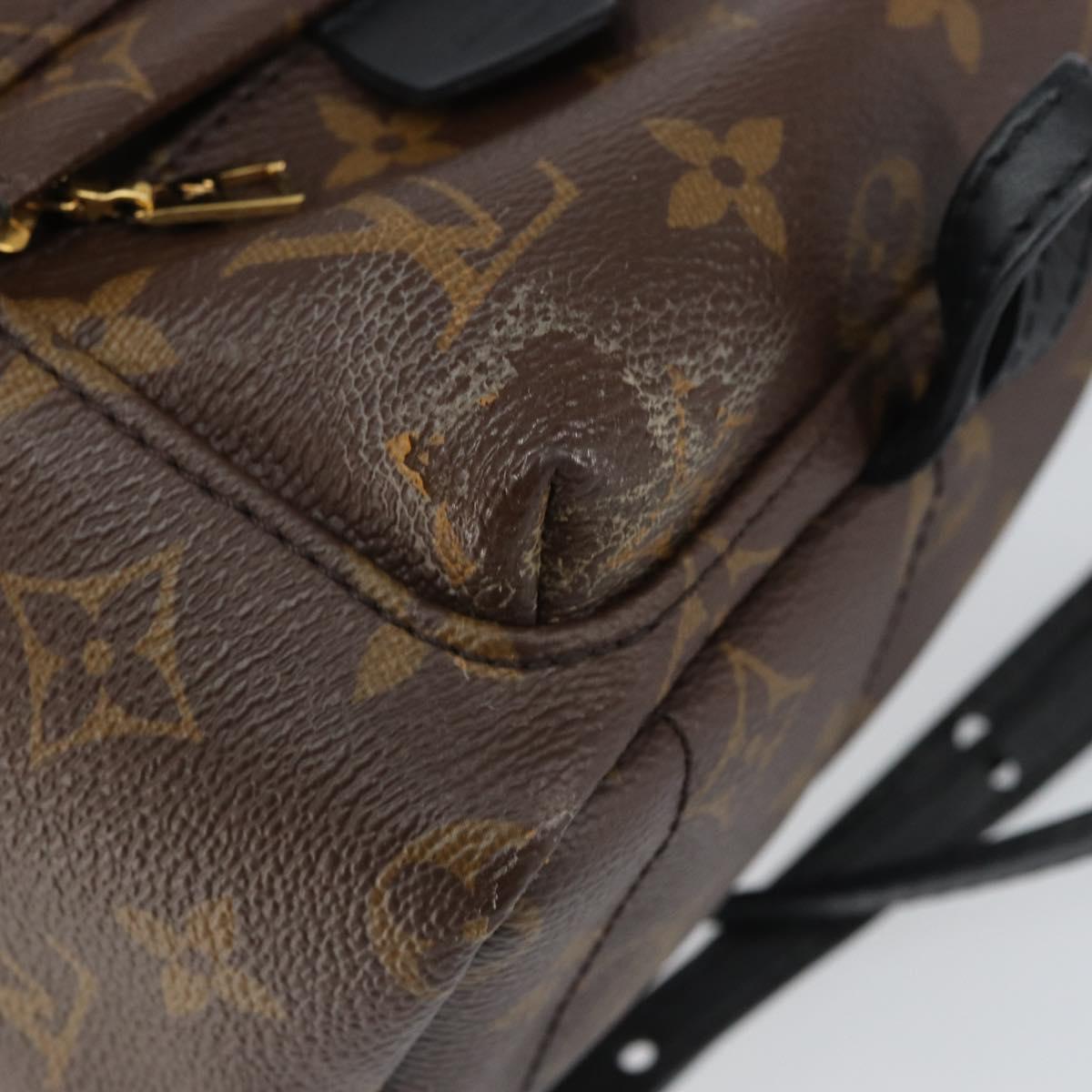 LOUIS VUITTON Monogram Palm Springs MINI Backpack M44873 LV Auth 163606