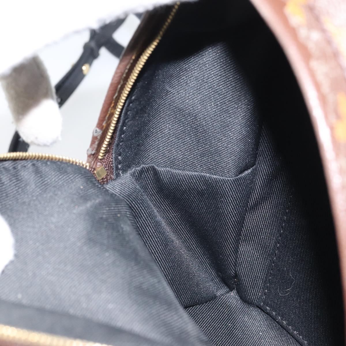 LOUIS VUITTON Monogram Palm Springs MINI Backpack M44873 LV Auth 163606