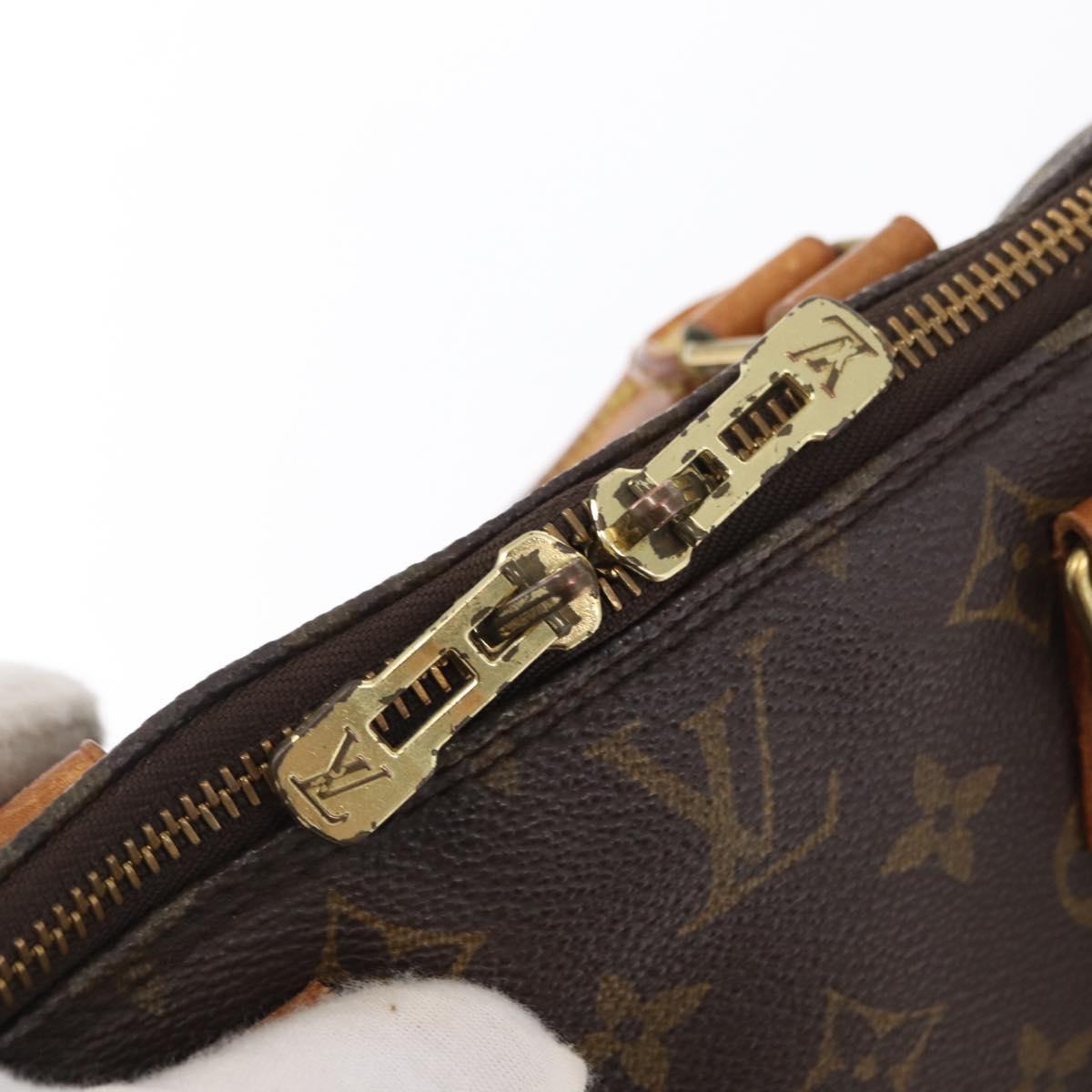 LOUIS VUITTON Monogram Alma Hand Bag M51130 LV Auth 163608