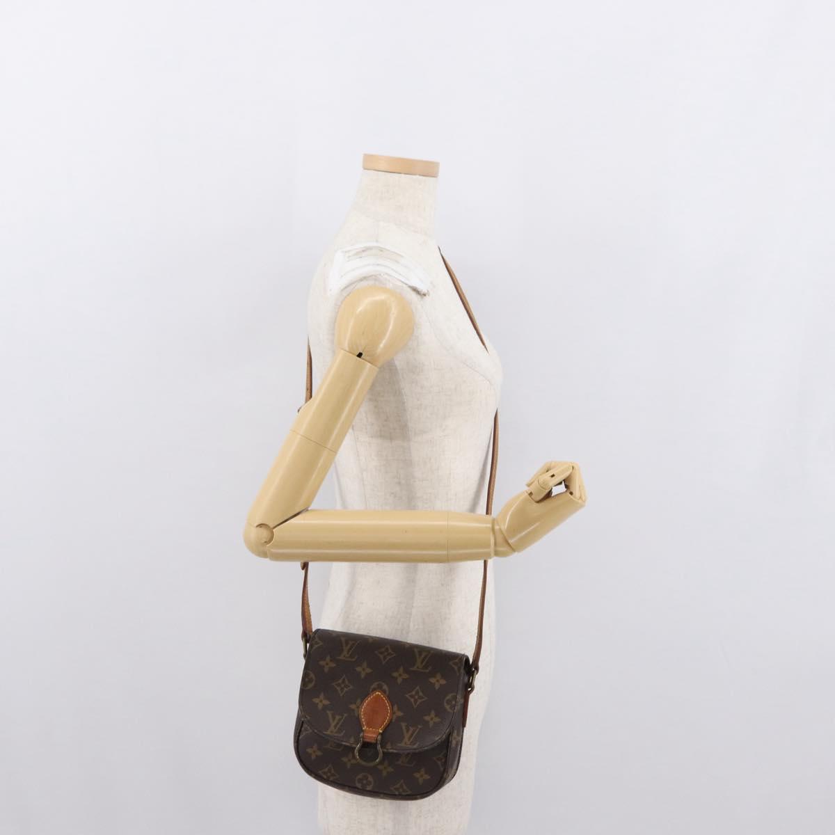 LOUIS VUITTON Monogram Saint Cloud PM Shoulder Bag M51244 LV Auth 163619
