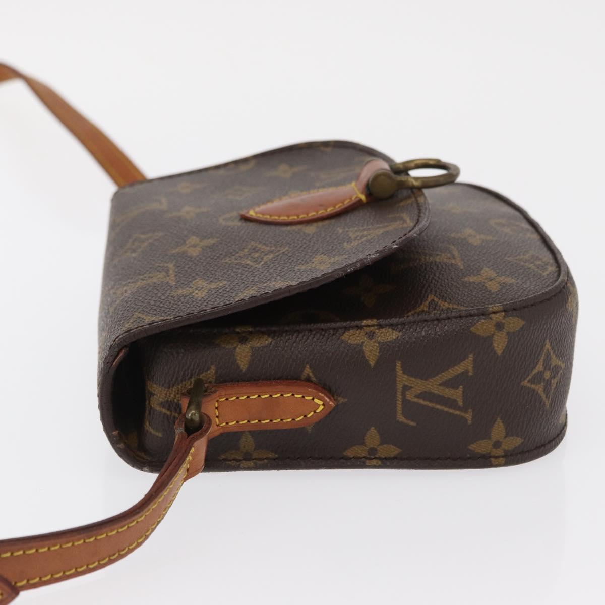LOUIS VUITTON Monogram Saint Cloud PM Shoulder Bag M51244 LV Auth 163619