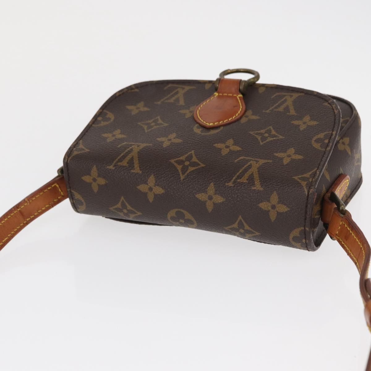 LOUIS VUITTON Monogram Saint Cloud PM Shoulder Bag M51244 LV Auth 163619