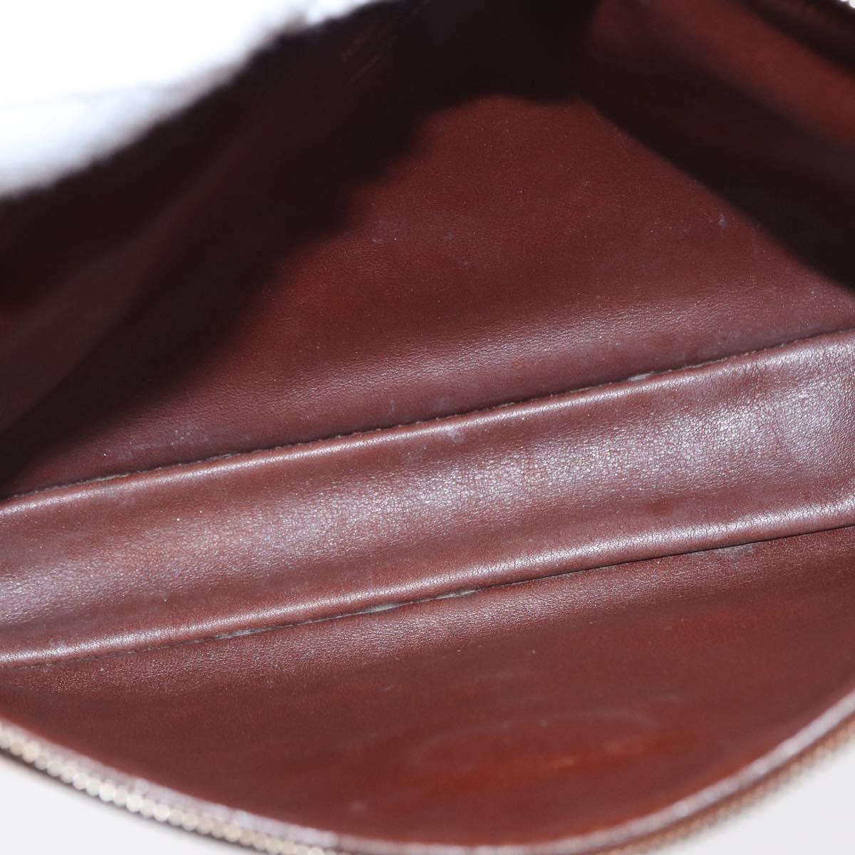 LOUIS VUITTON Monogram Charm Pochette Accessoires Pouch White M95161 Auth 163623