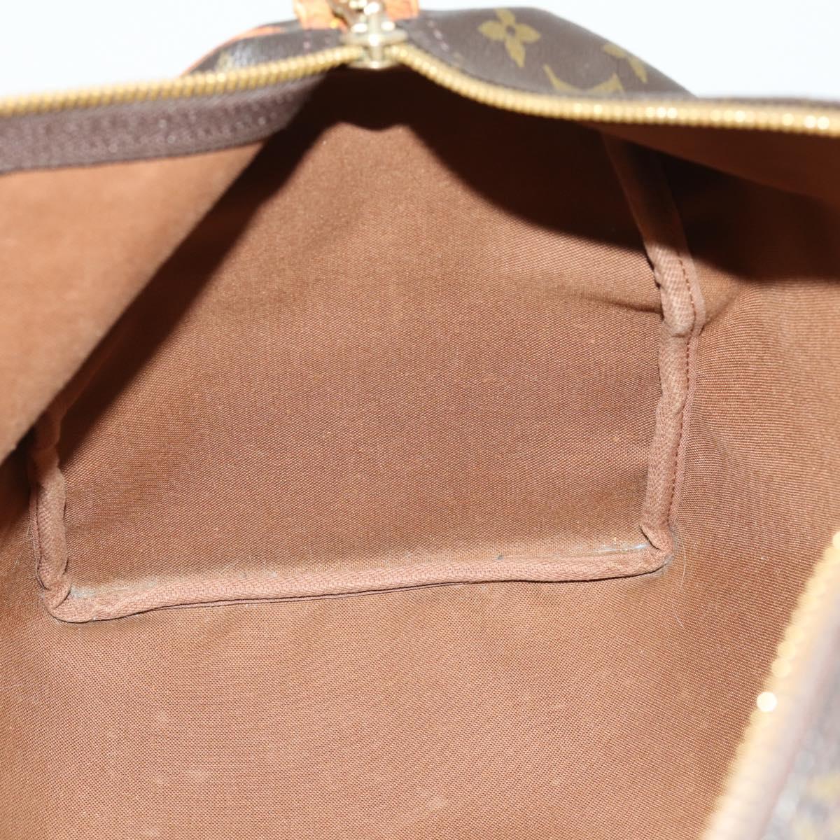 LOUIS VUITTON Monogram Keepall 45 Boston Bag M41428 LV Auth 163637