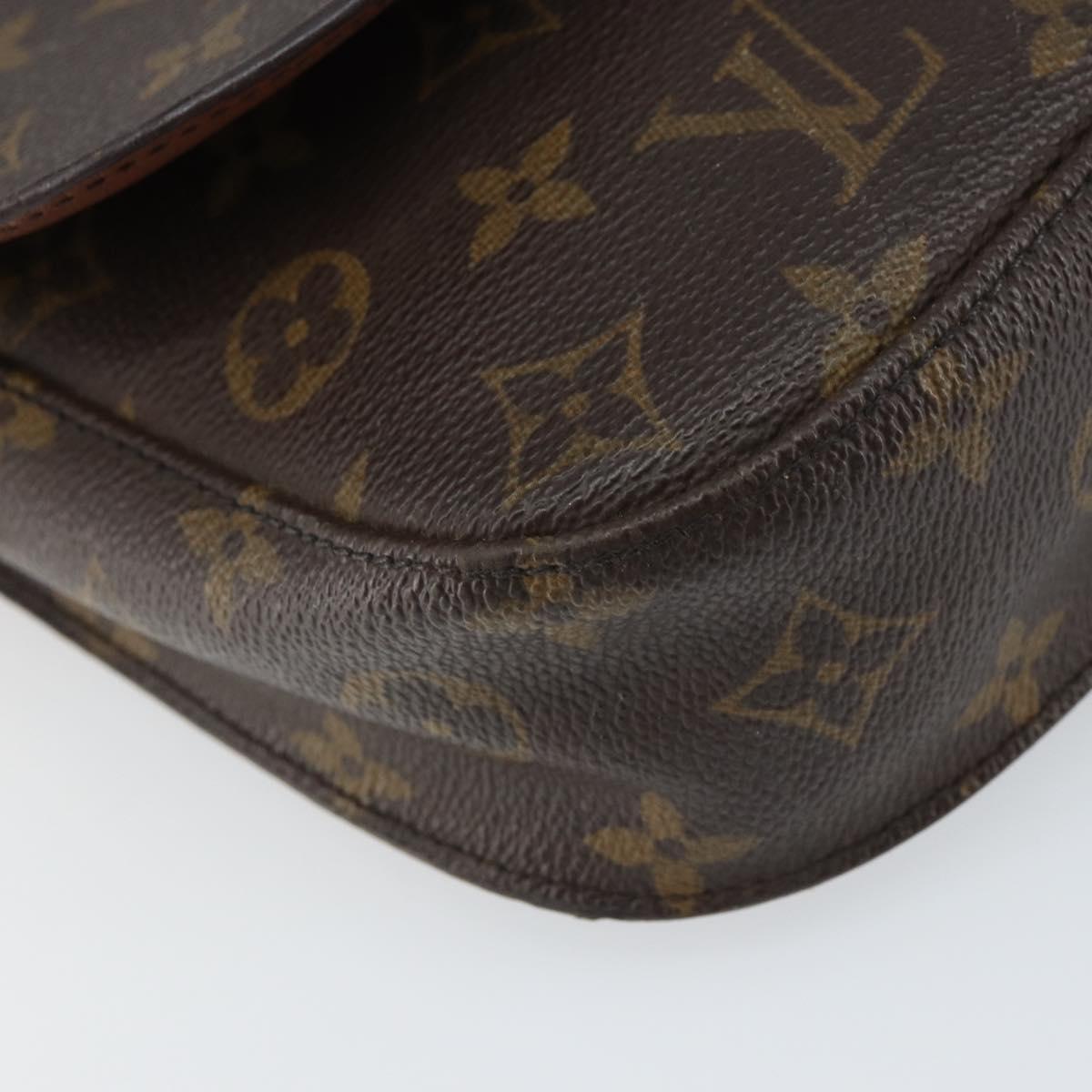 LOUIS VUITTON Monogram Saint Cloud MM Shoulder Bag M51243 LV Auth 163643