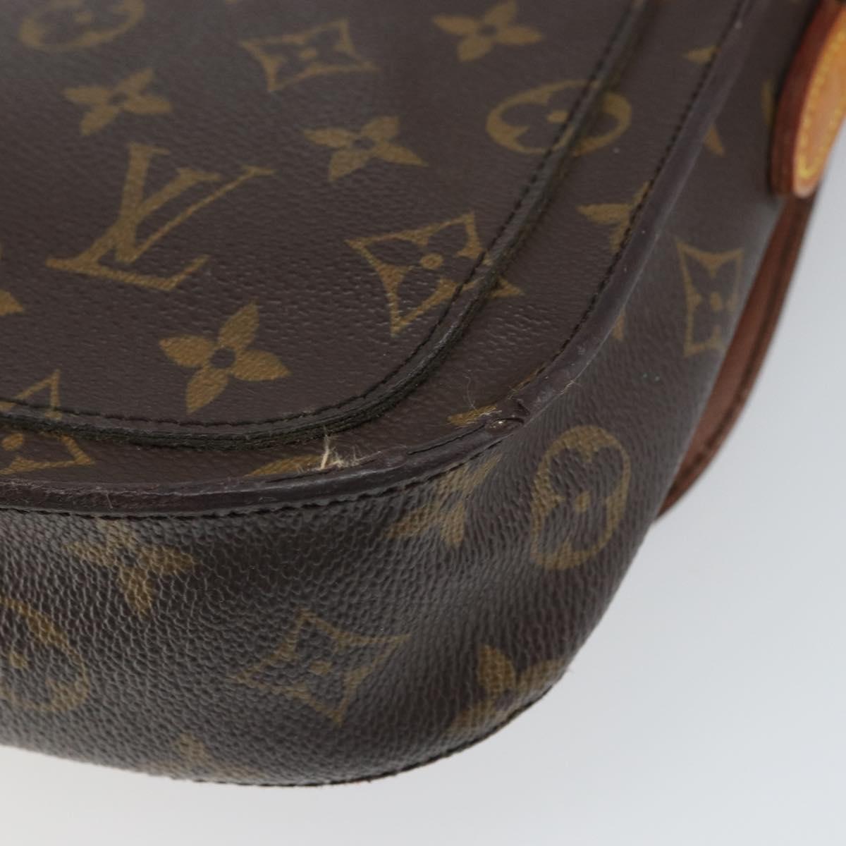 LOUIS VUITTON Monogram Saint Cloud MM Shoulder Bag M51243 LV Auth 163643