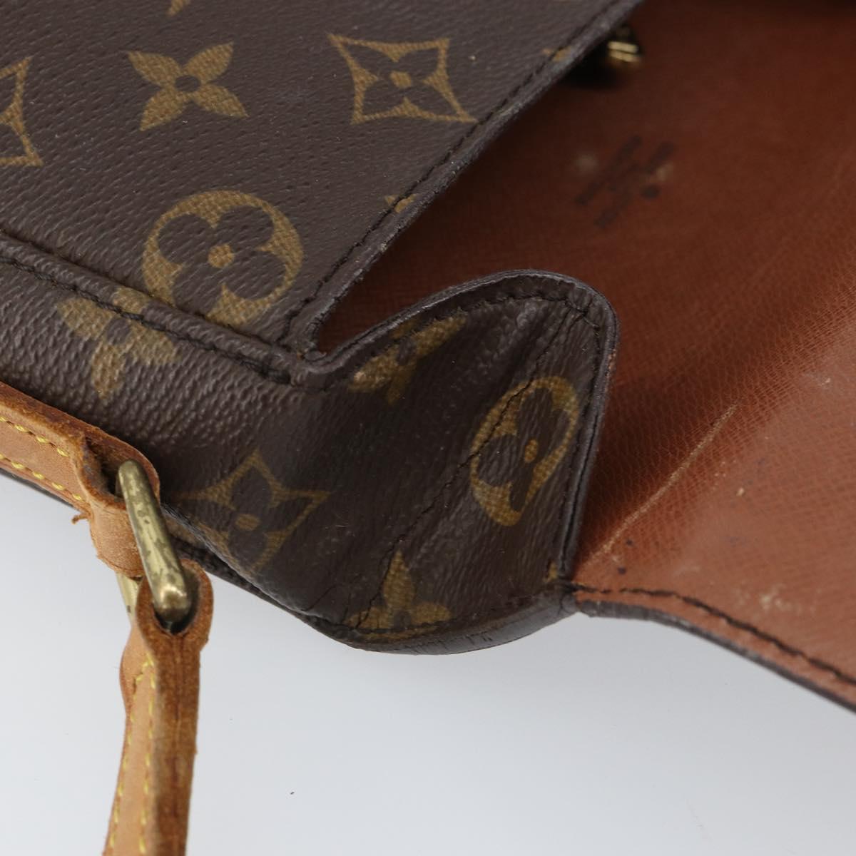 LOUIS VUITTON Monogram Saint Cloud MM Shoulder Bag M51243 LV Auth 163643