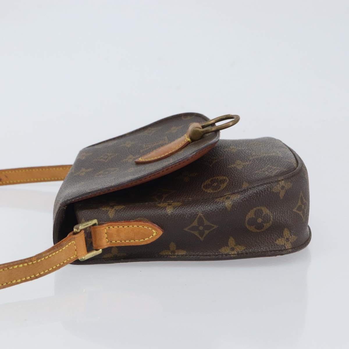 LOUIS VUITTON Monogram Saint Cloud MM Shoulder Bag M51243 LV Auth 163643