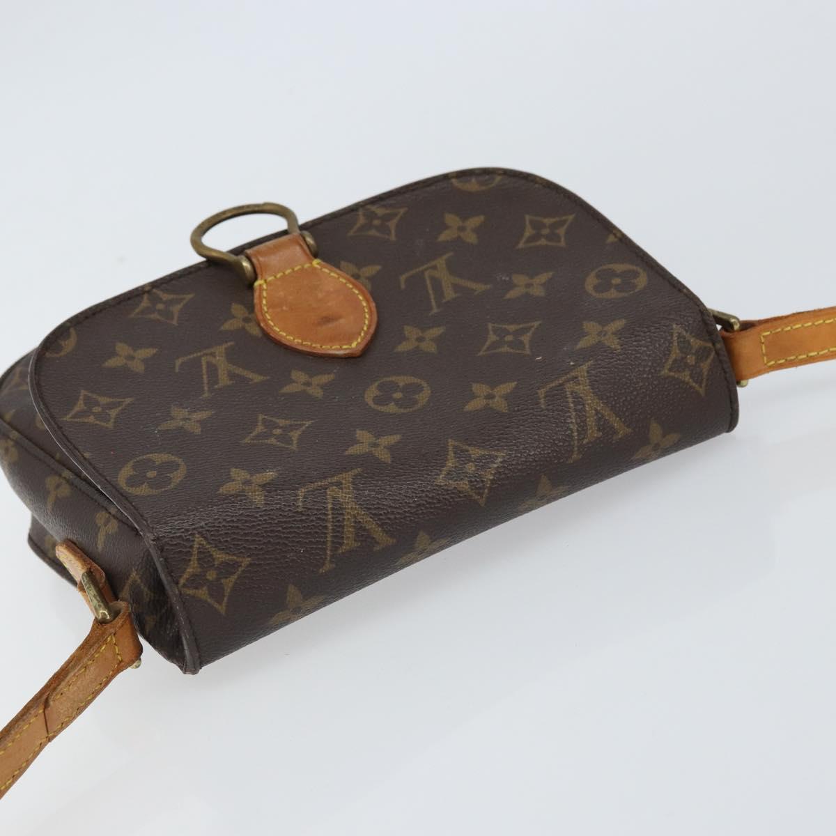 LOUIS VUITTON Monogram Saint Cloud MM Shoulder Bag M51243 LV Auth 163643