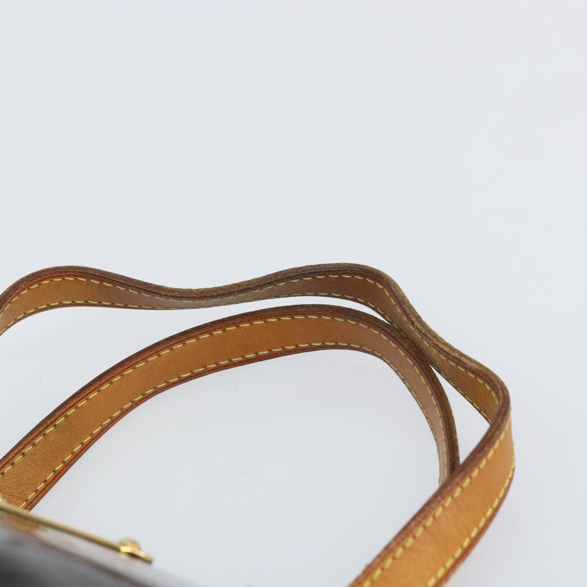 LOUIS VUITTON Monogram Vernis Bellevue PM Hand Bag Amarante M93585 Auth 163665