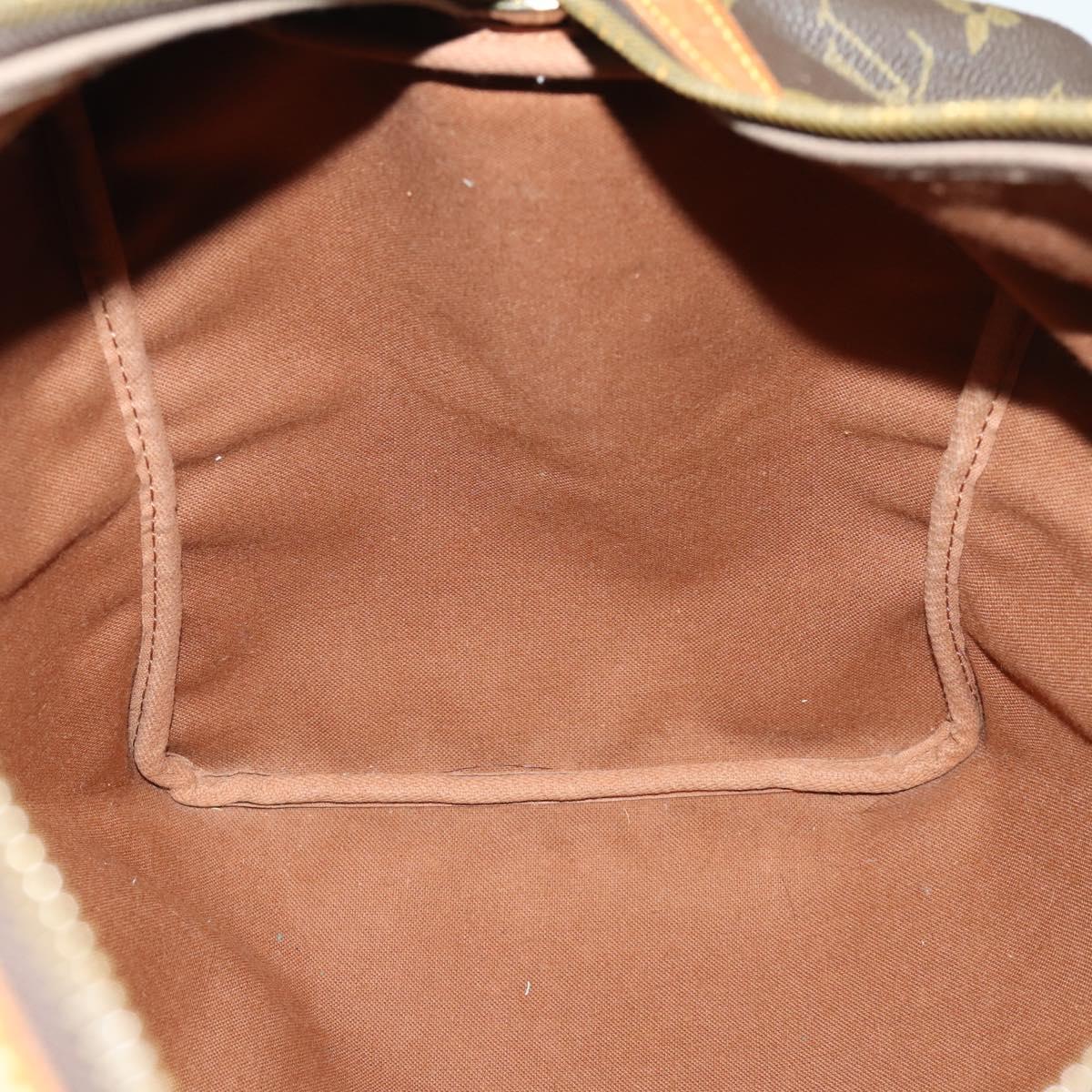 LOUIS VUITTON Monogram Sac Souple 45 Boston Bag M41624 LV Auth 163675