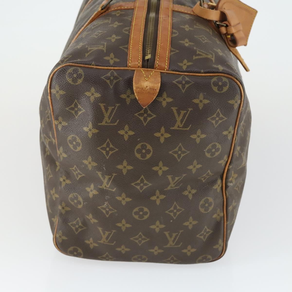 LOUIS VUITTON Monogram Sac Souple 45 Boston Bag M41624 LV Auth 163675