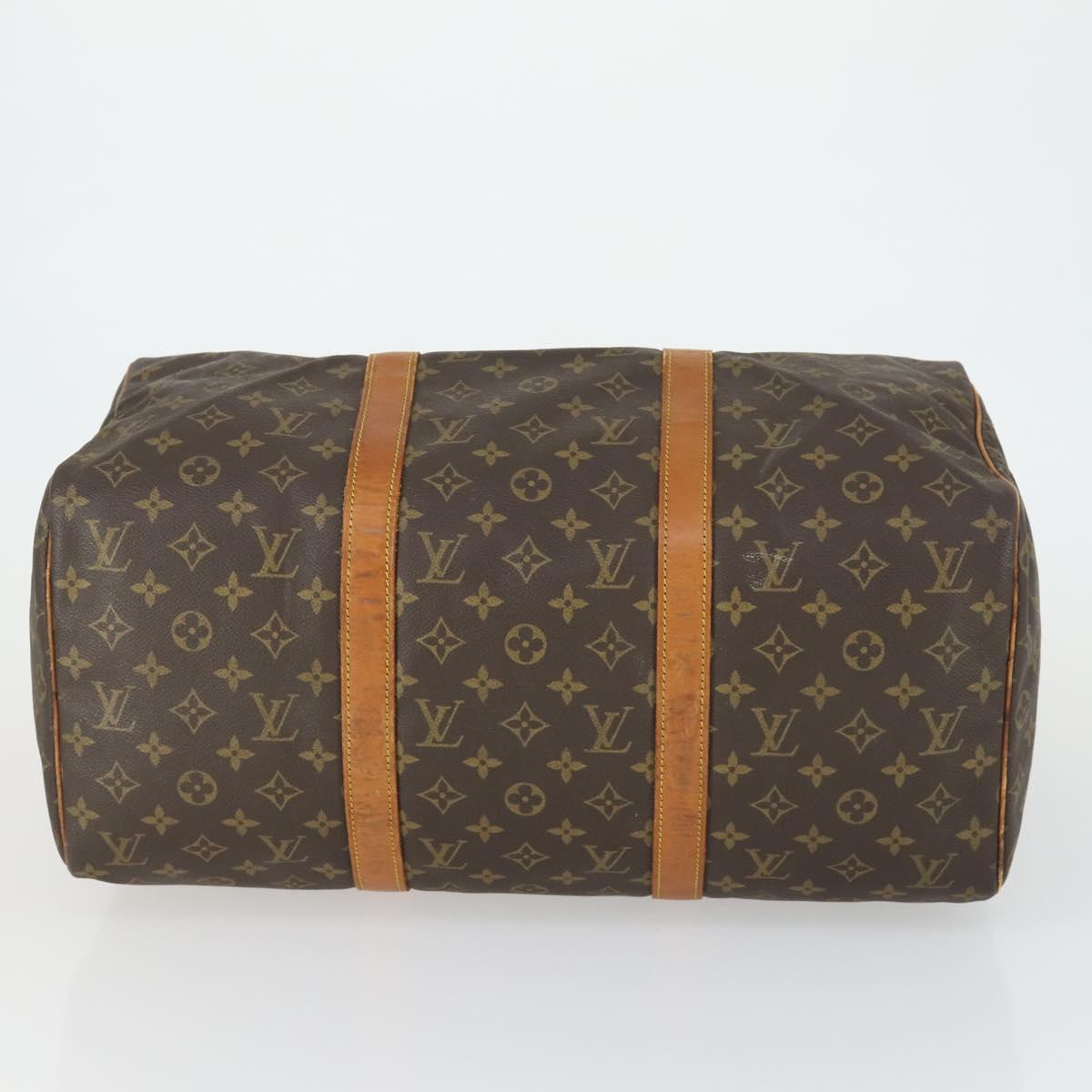 LOUIS VUITTON Monogram Sac Souple 45 Boston Bag M41624 LV Auth 163675