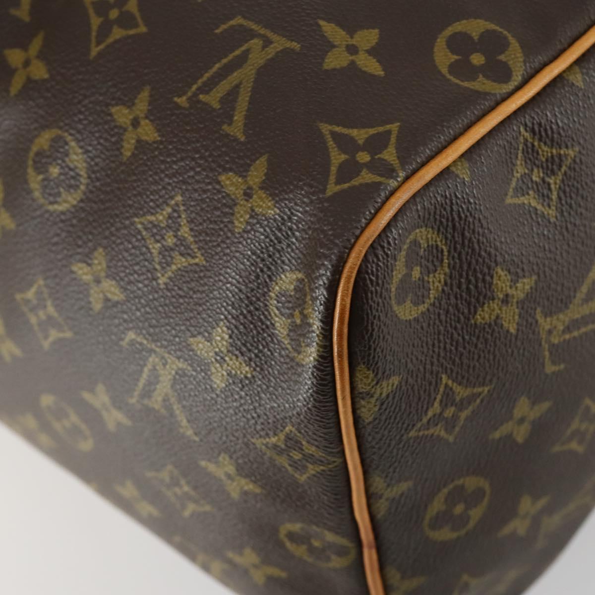 LOUIS VUITTON Monogram Speedy 40 Hand Bag M41522 LV Auth 163676
