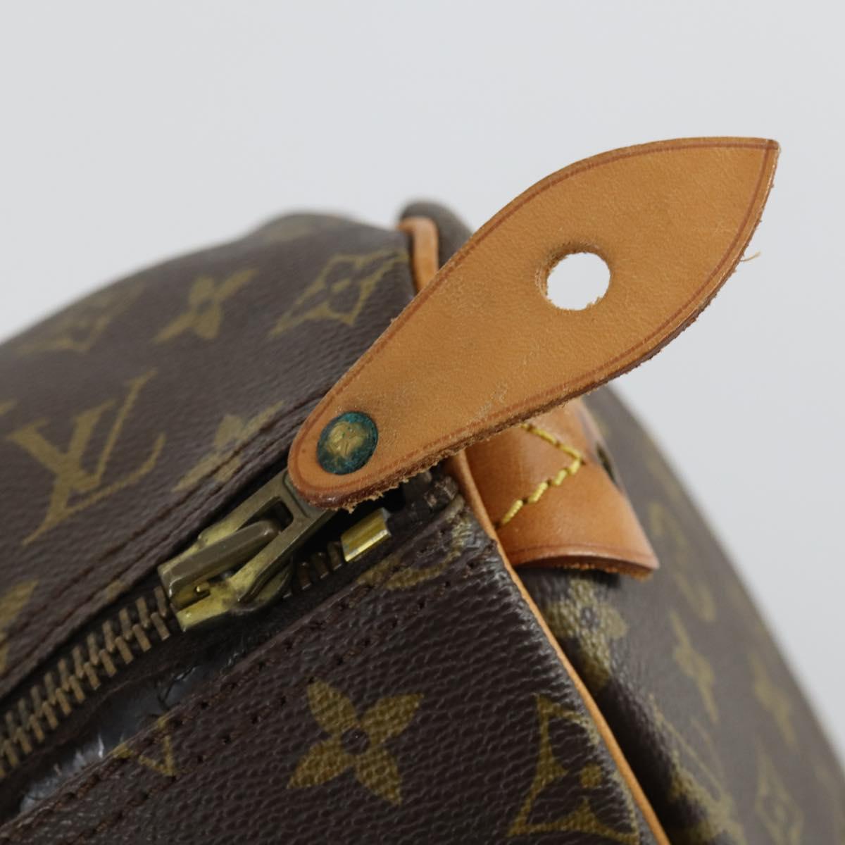 LOUIS VUITTON Monogram Speedy 40 Hand Bag M41522 LV Auth 163676