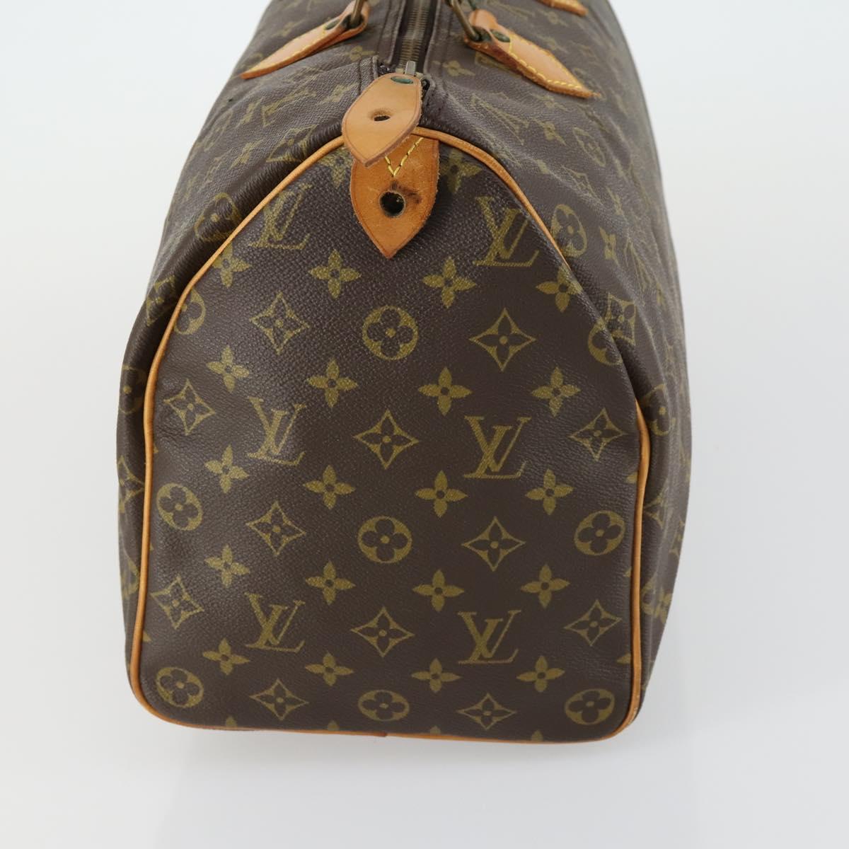 LOUIS VUITTON Monogram Speedy 40 Hand Bag M41522 LV Auth 163676