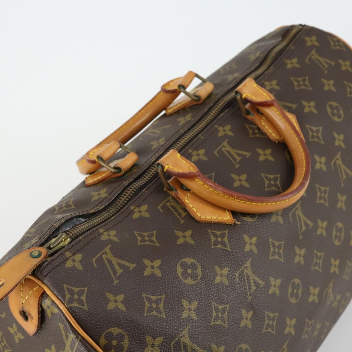 LOUIS VUITTON Monogram Speedy 40 Hand Bag M41522 LV Auth 163676
