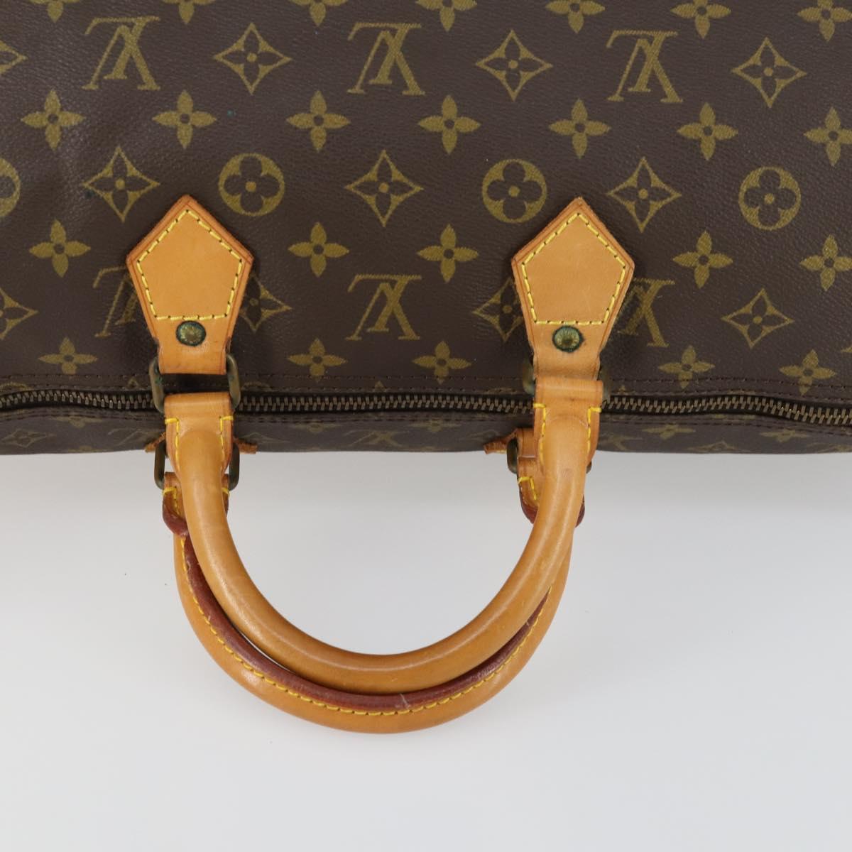 LOUIS VUITTON Monogram Speedy 40 Hand Bag M41522 LV Auth 163676