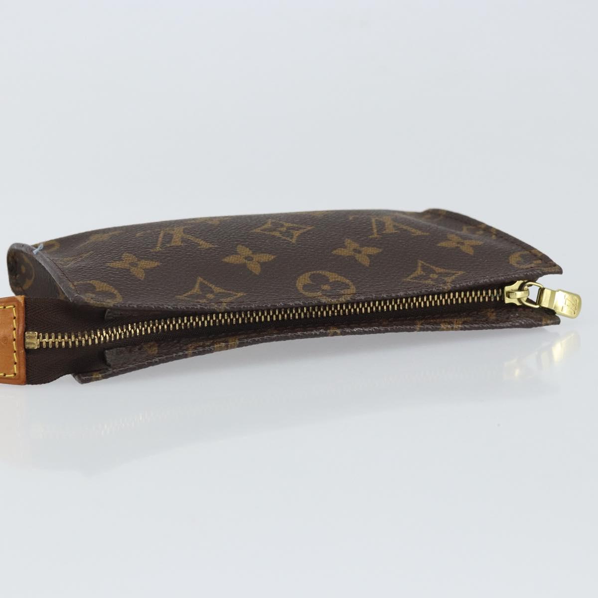 LOUIS VUITTON Monogram Bucket PM Accessory Pouch LV Auth 163683