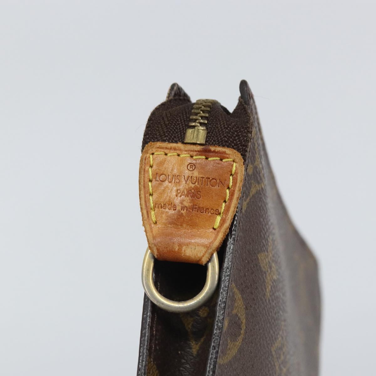 LOUIS VUITTON Monogram Bucket PM Accessory Pouch LV Auth 163684