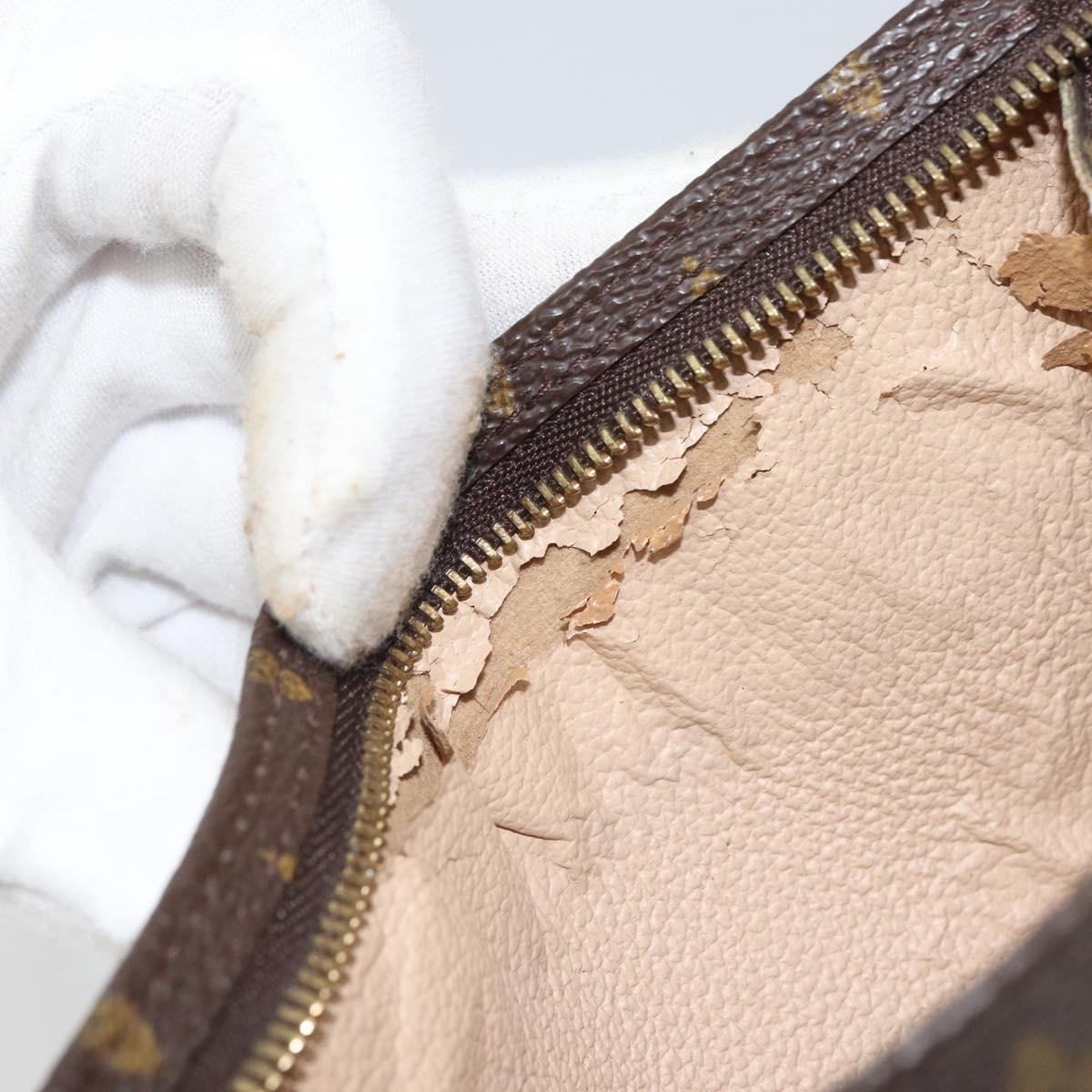 LOUIS VUITTON Monogram Bucket PM Accessory Pouch LV Auth 163684