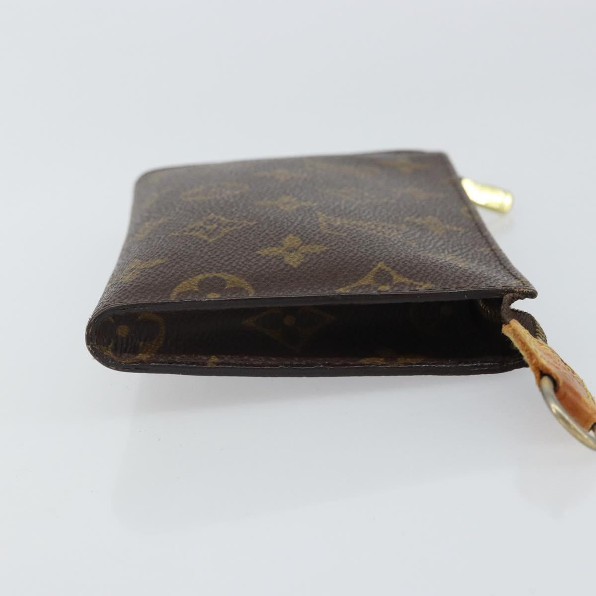 LOUIS VUITTON Monogram Bucket PM Accessory Pouch LV Auth 163684