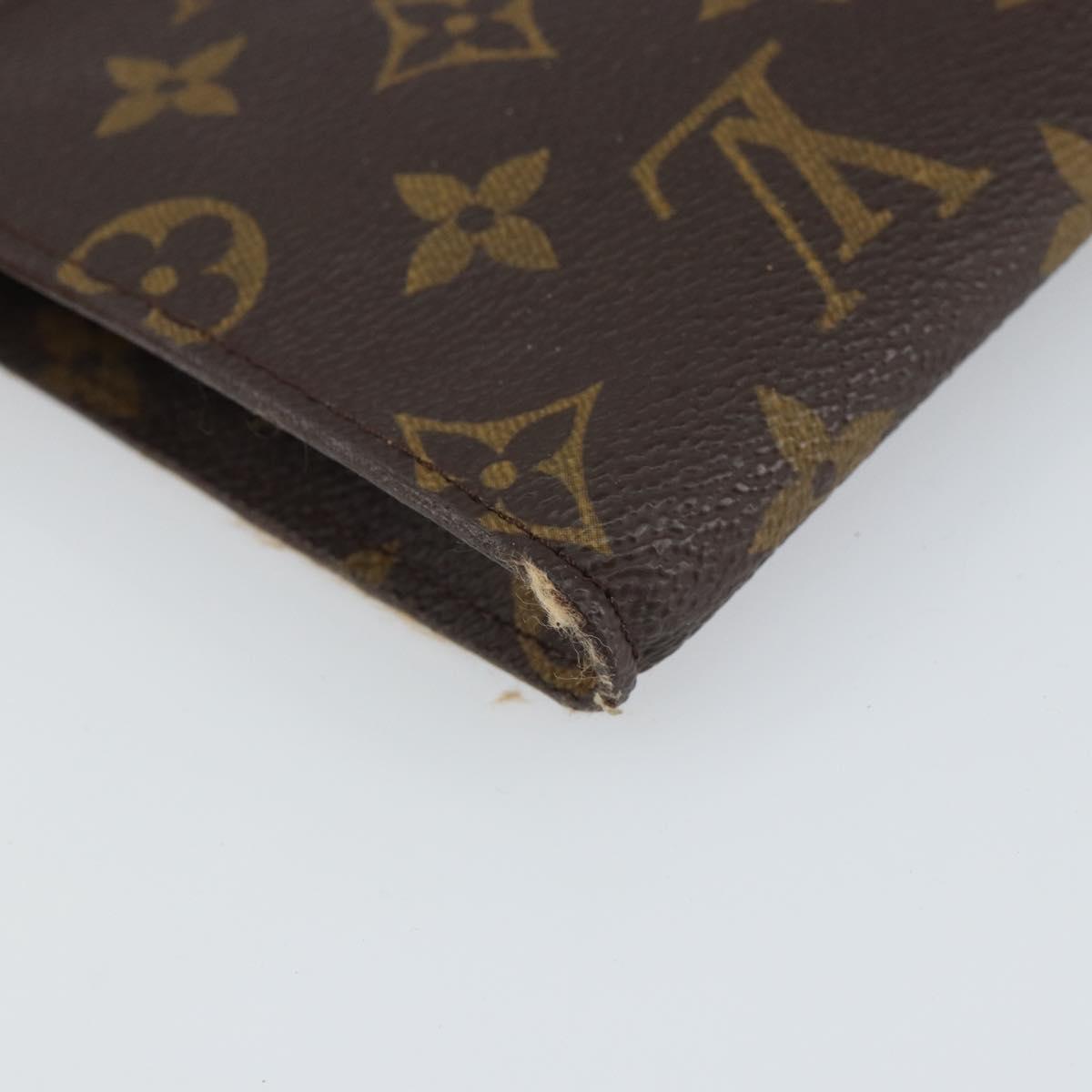 LOUIS VUITTON Monogram Bucket PM Accessory Pouch LV Auth 163685