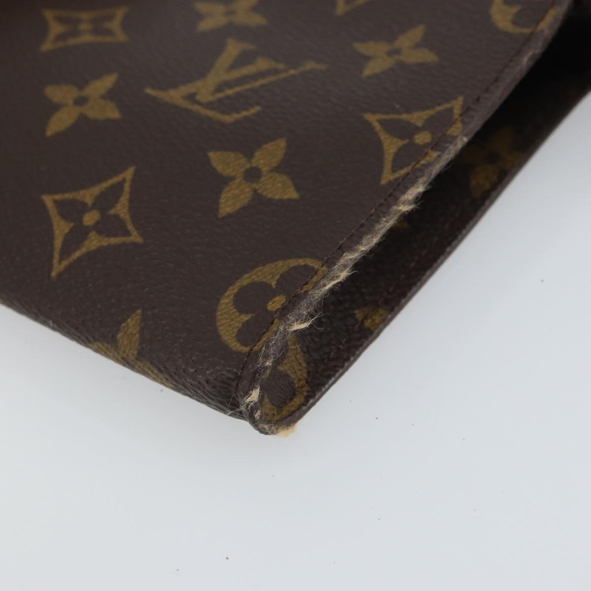 LOUIS VUITTON Monogram Bucket PM Accessory Pouch LV Auth 163685