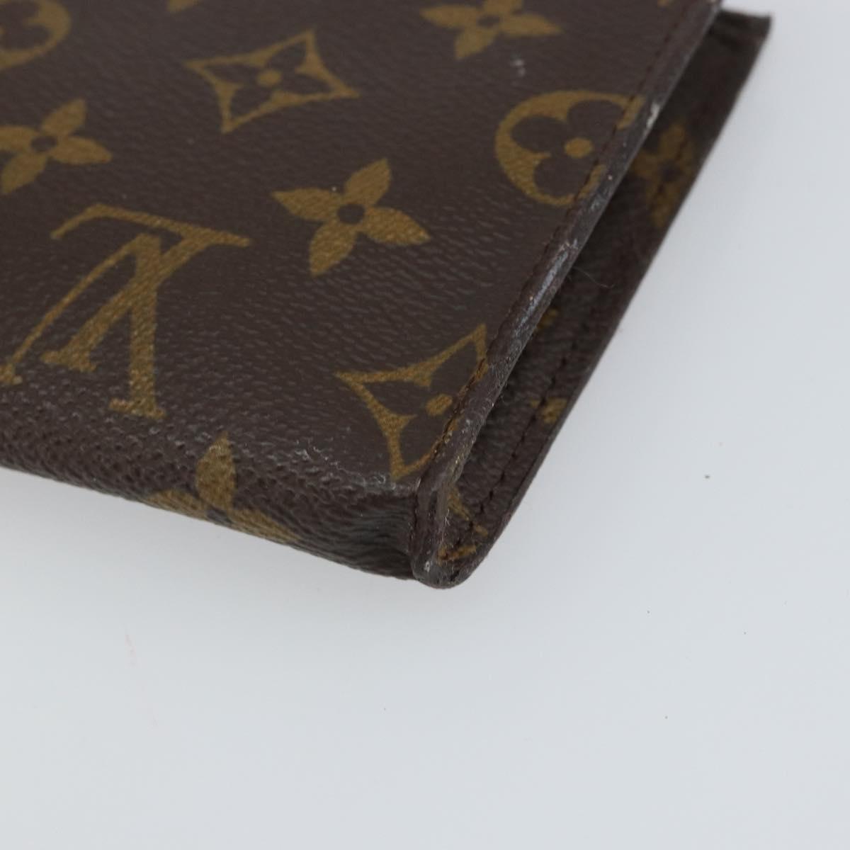 LOUIS VUITTON Monogram Bucket PM Accessory Pouch LV Auth 163686