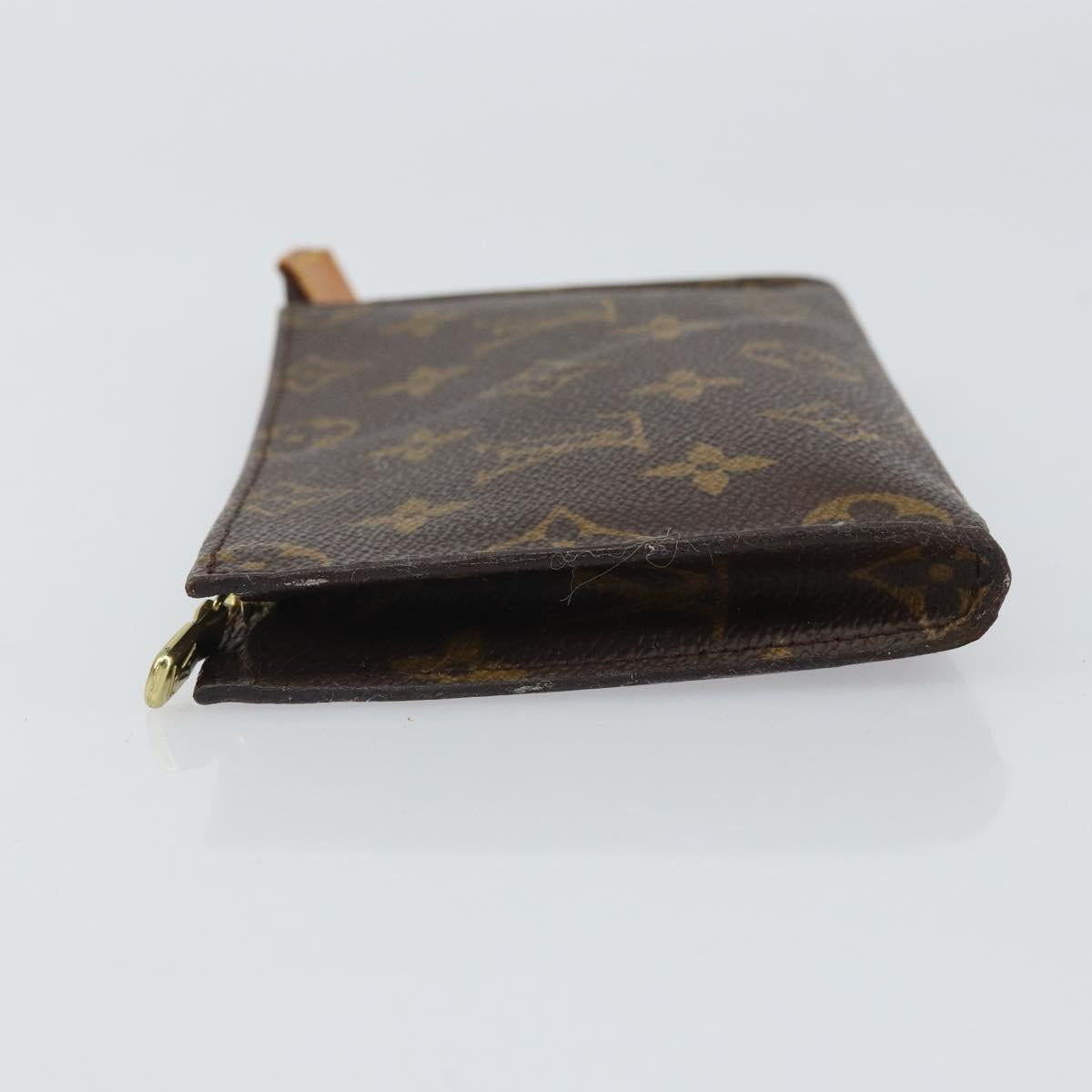 LOUIS VUITTON Monogram Bucket PM Accessory Pouch LV Auth 163686