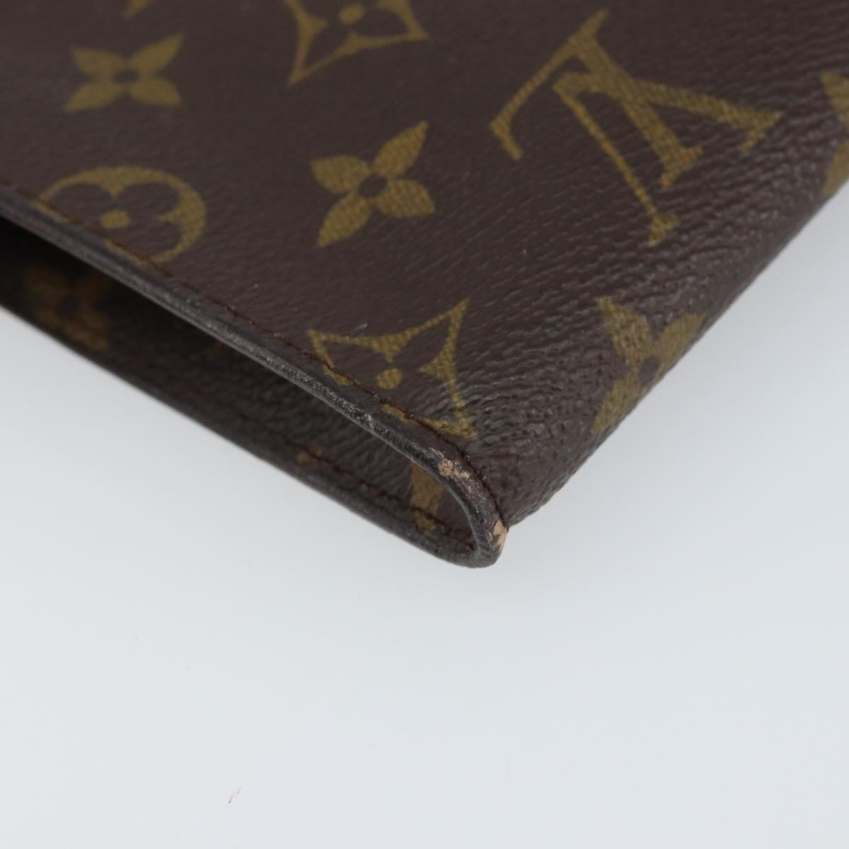 LOUIS VUITTON Monogram Bucket PM Accessory Pouch LV Auth 163687
