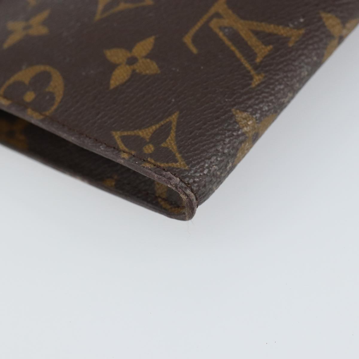 LOUIS VUITTON Monogram Bucket PM Accessory Pouch LV Auth 163688