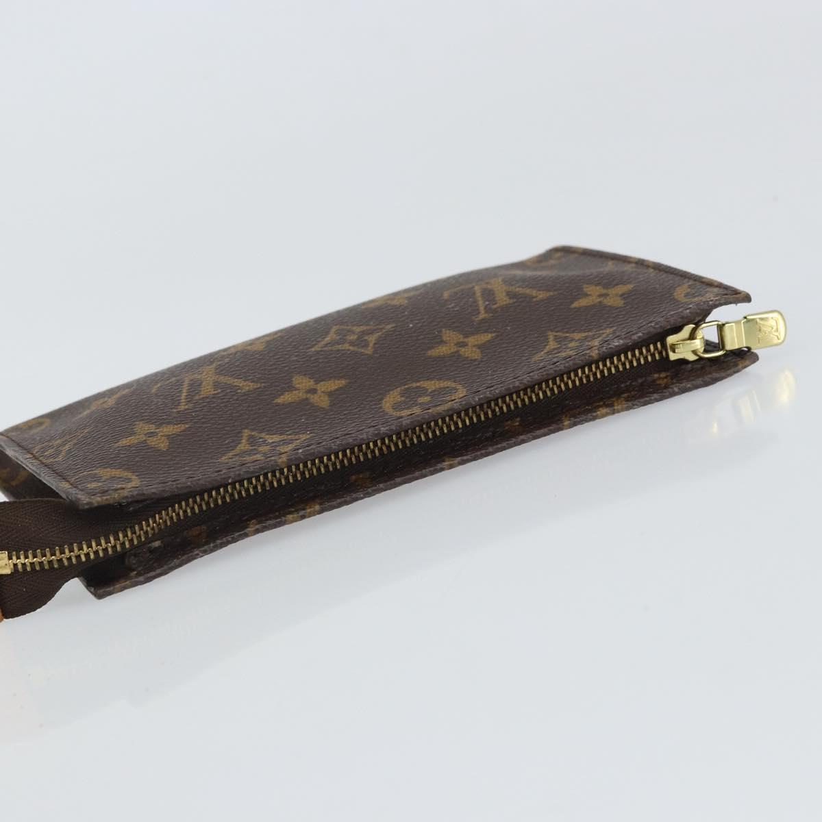 LOUIS VUITTON Monogram Bucket PM Accessory Pouch LV Auth 163688