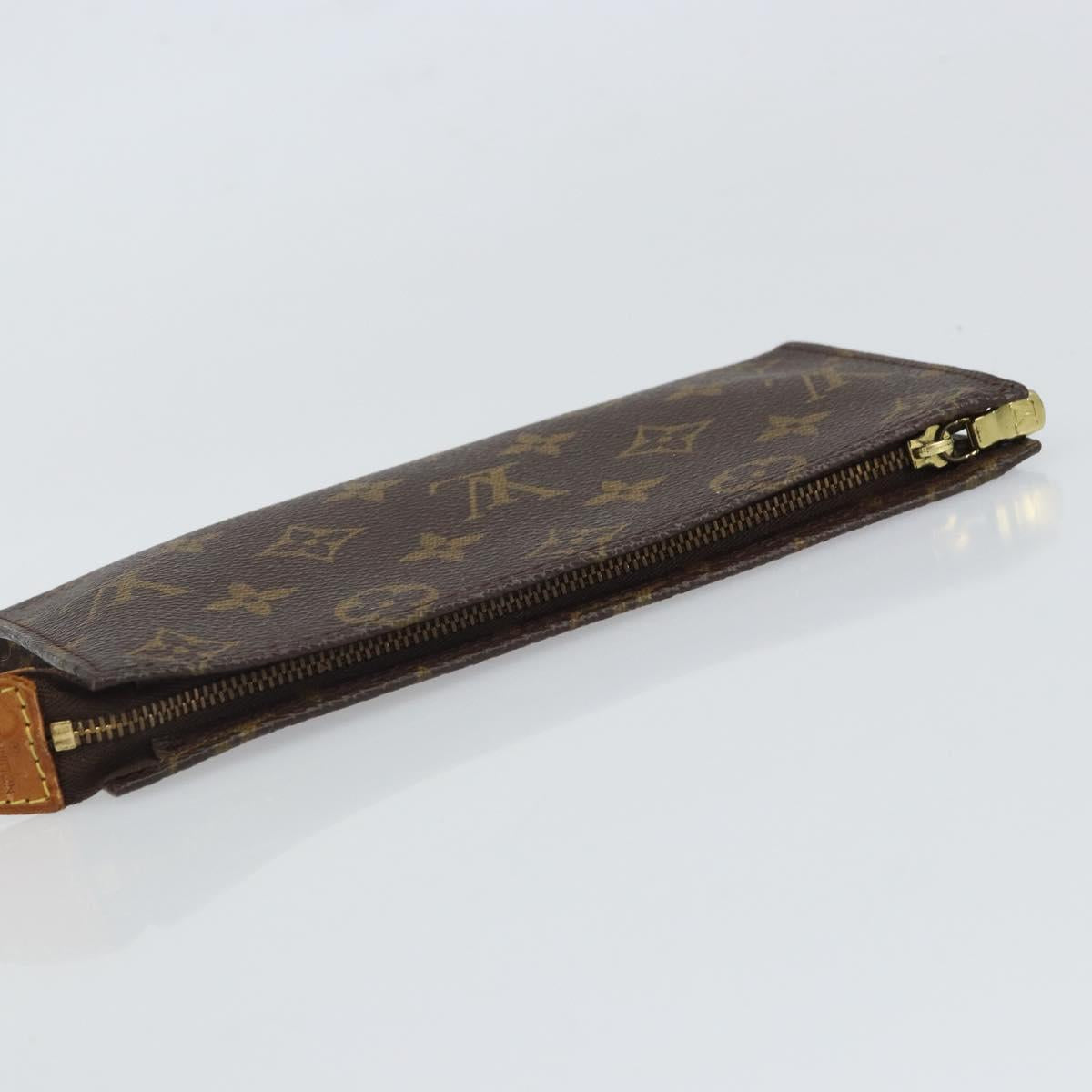 LOUIS VUITTON Monogram Bucket GM Accessory Pouch LV Auth 163689