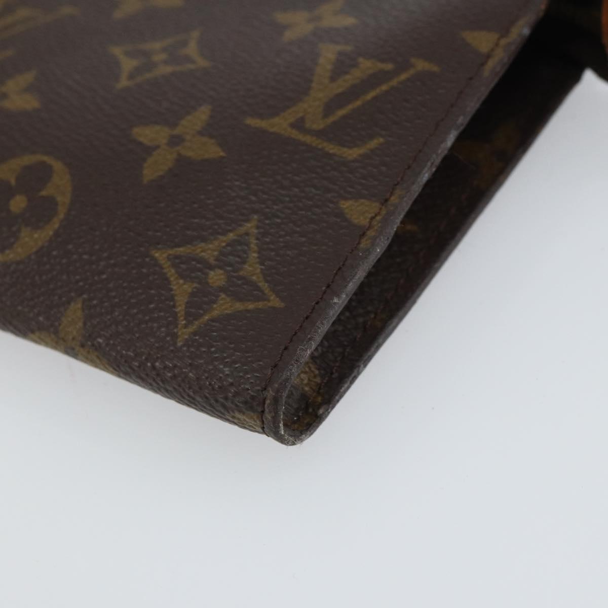 LOUIS VUITTON Monogram Bucket GM Accessory Pouch LV Auth 163689