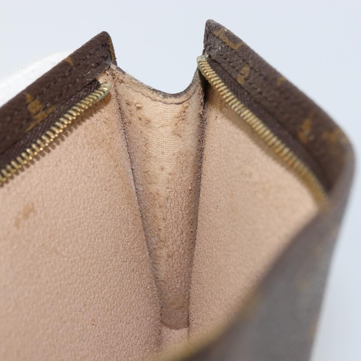 LOUIS VUITTON Monogram Bucket GM Accessory Pouch LV Auth 163690