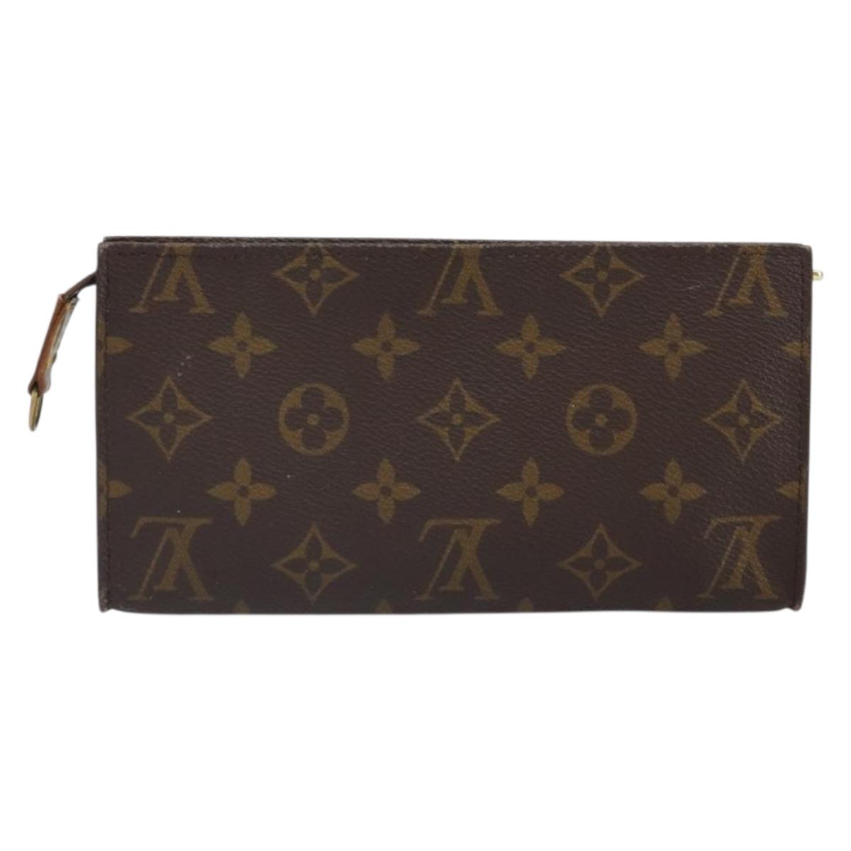 LOUIS VUITTON Monogram Bucket GM Accessory Pouch LV Auth 163690