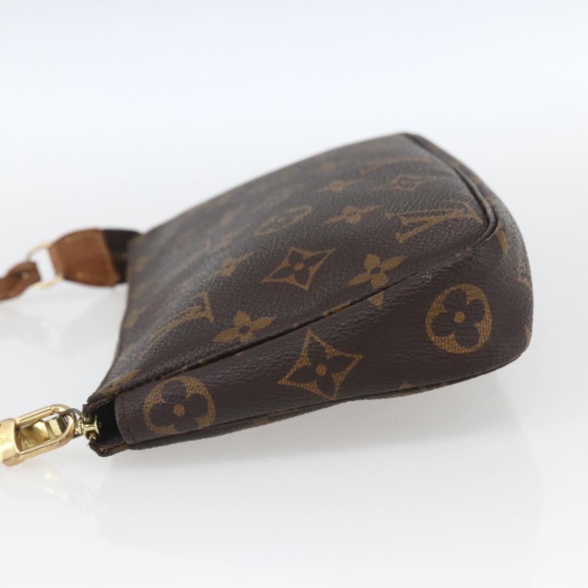 LOUIS VUITTON Monogram Pochette Accessoires Pouch M51980 LV Auth 163695