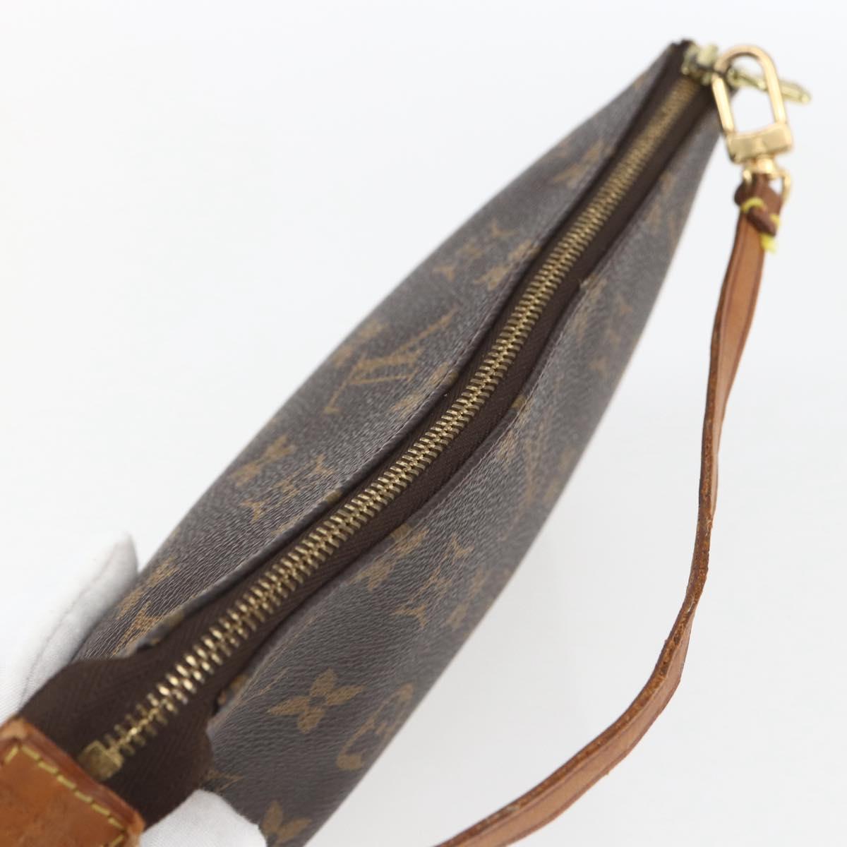 LOUIS VUITTON Monogram Pochette Accessoires Pouch M51980 LV Auth 163695