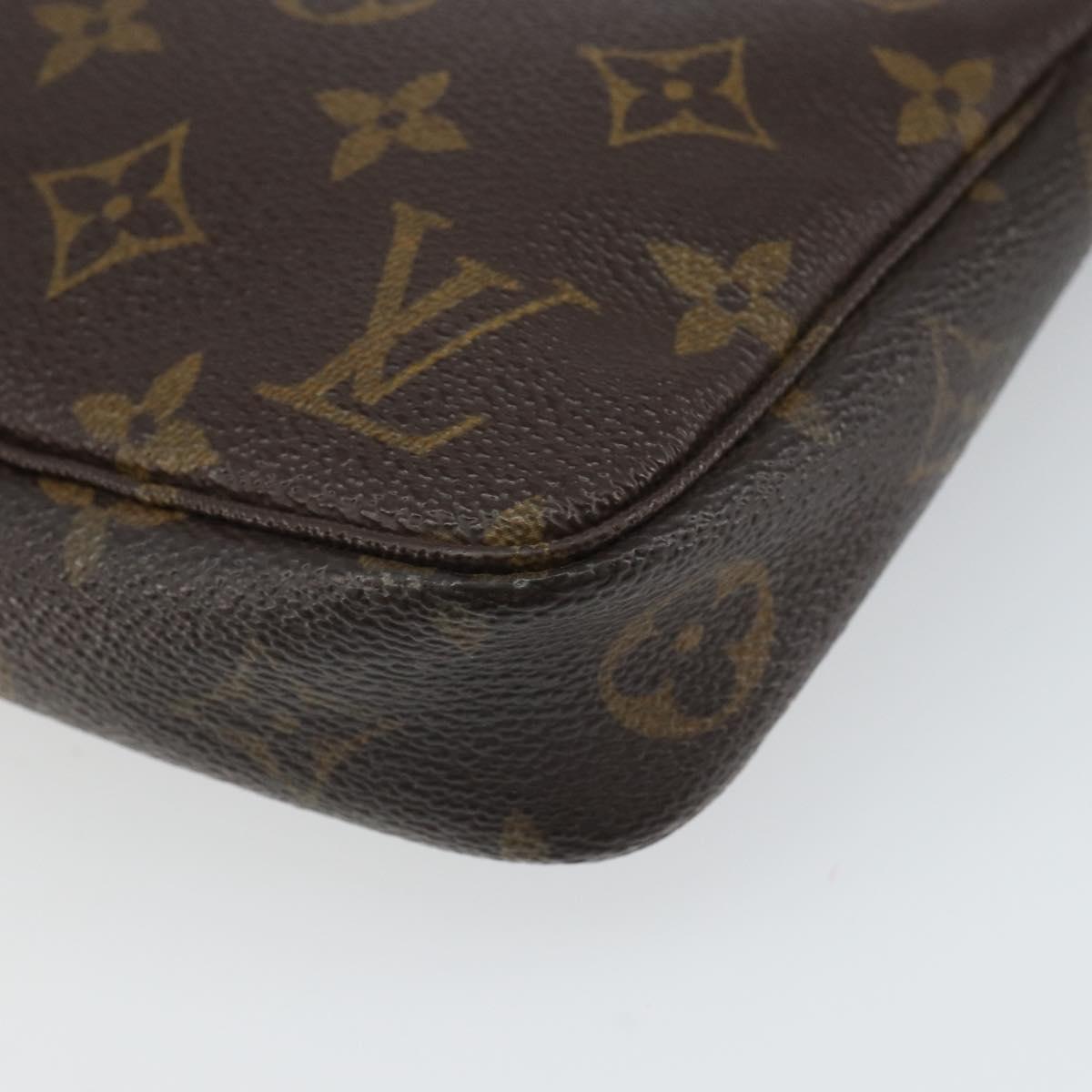 LOUIS VUITTON Monogram Pochette Accessoires Pouch M51980 LV Auth 163696