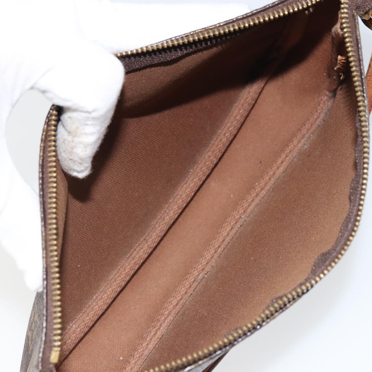 LOUIS VUITTON Monogram Pochette Accessoires Pouch M51980 LV Auth 163696