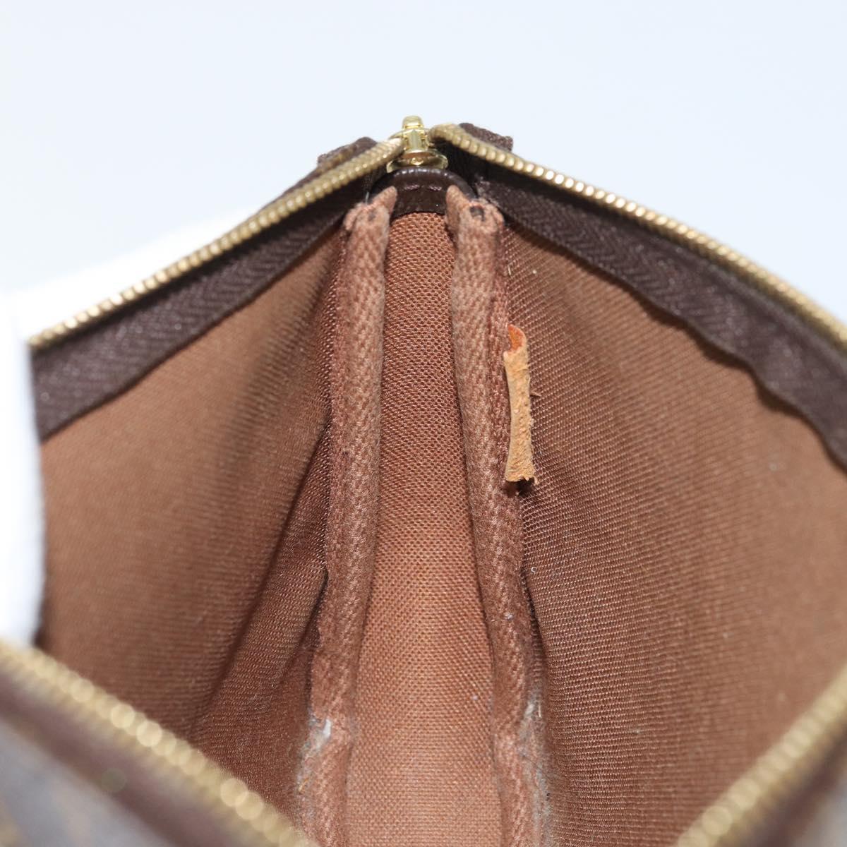 LOUIS VUITTON Monogram Pochette Accessoires Pouch M51980 LV Auth 163696