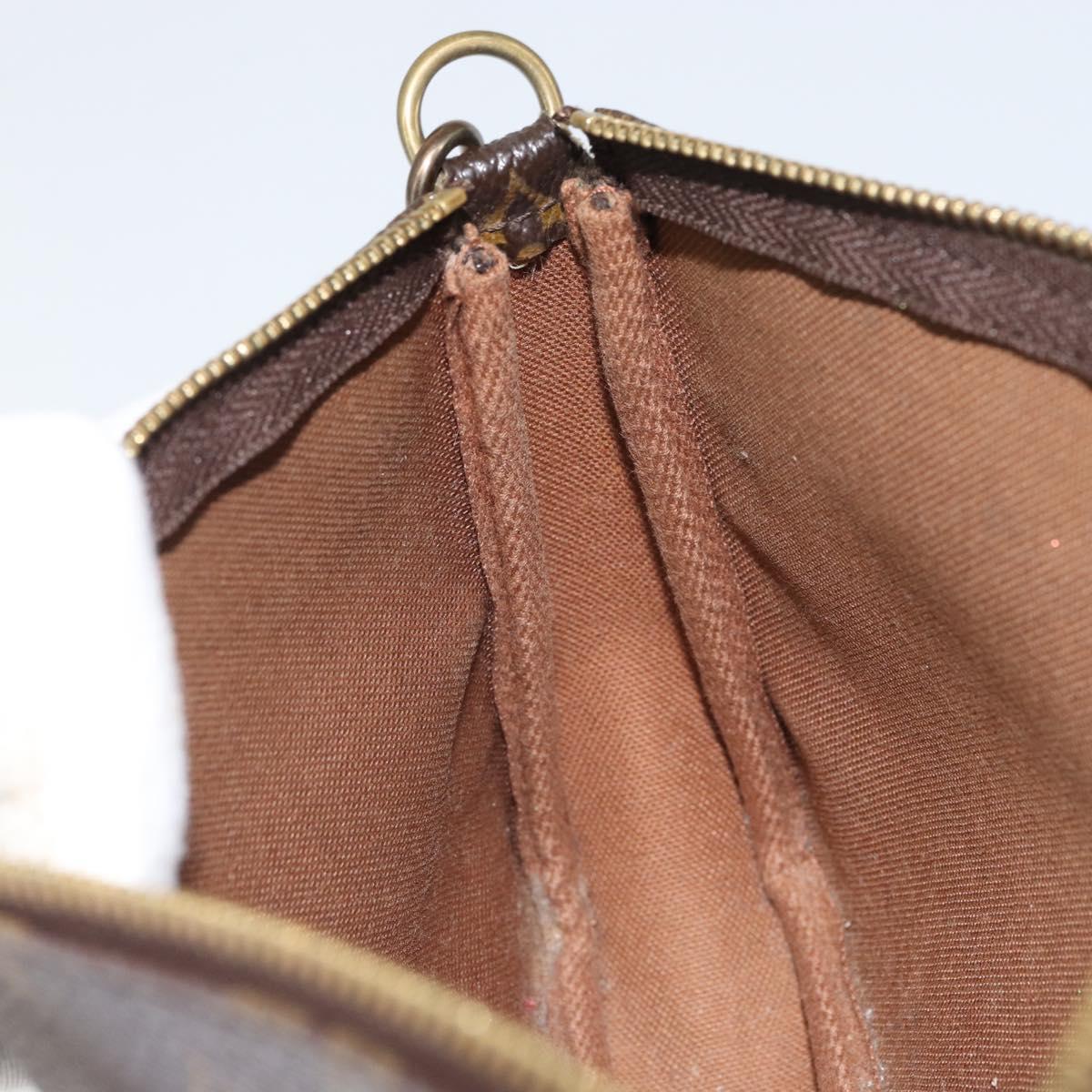 LOUIS VUITTON Monogram Pochette Accessoires Pouch M51980 LV Auth 163696