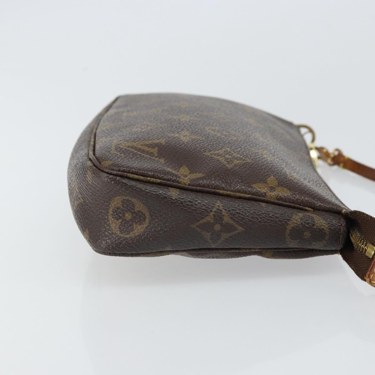 LOUIS VUITTON Monogram Pochette Accessoires Pouch M51980 LV Auth 163696