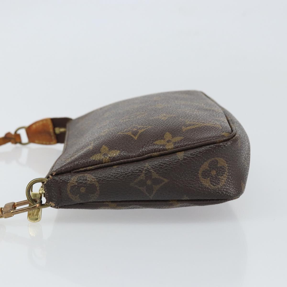 LOUIS VUITTON Monogram Pochette Accessoires Pouch M51980 LV Auth 163696