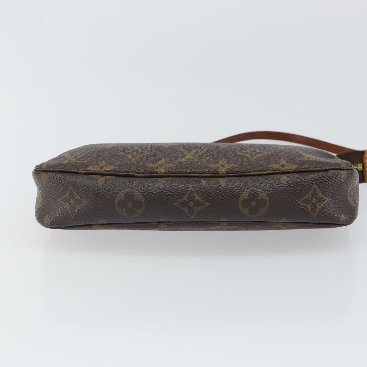 LOUIS VUITTON Monogram Pochette Accessoires Pouch M51980 LV Auth 163696